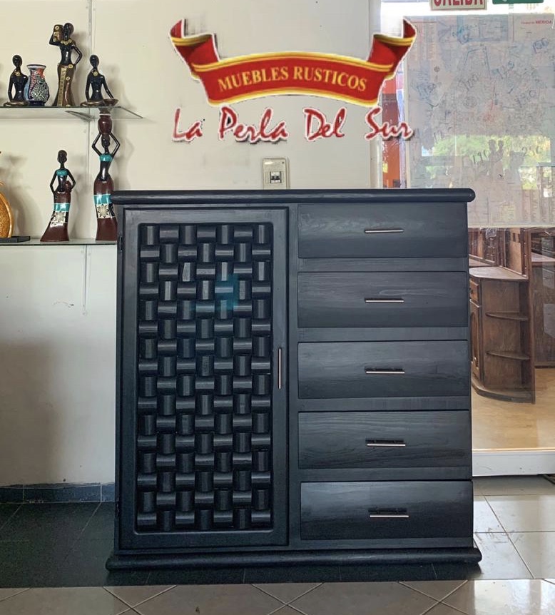 COMODA DE 1 PUERTA, 1.20M. "ABIGAIL"
