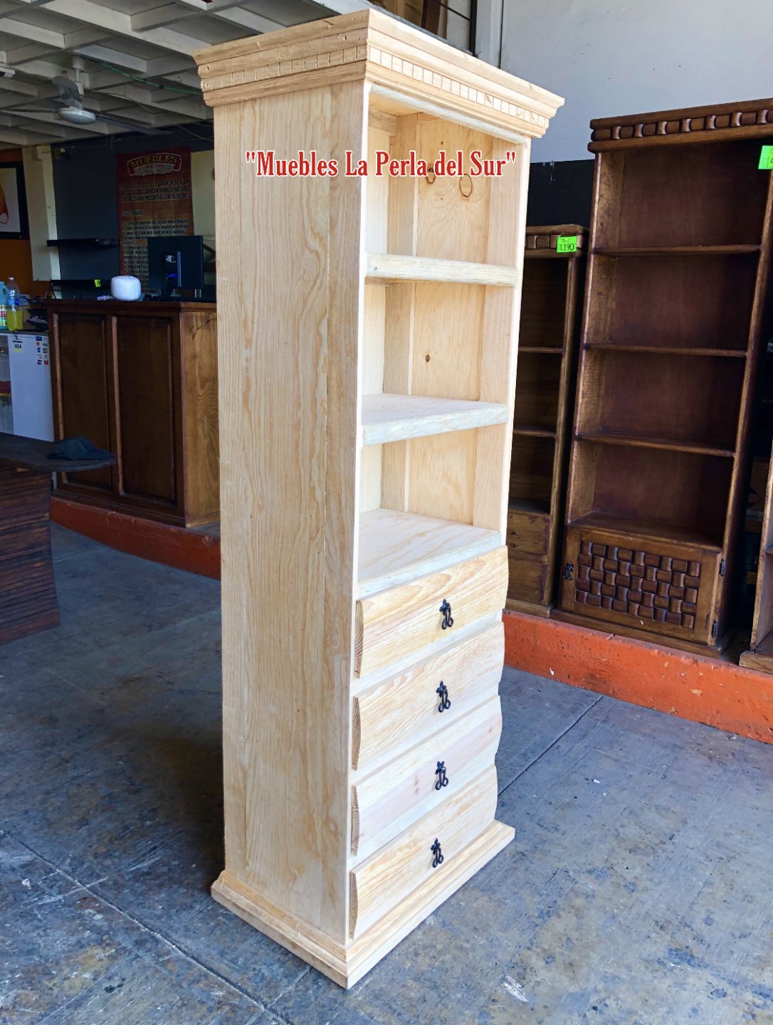 COMODA ESTILO "HOME DP" CAJONERA C/REPIZAS - Imagen 2