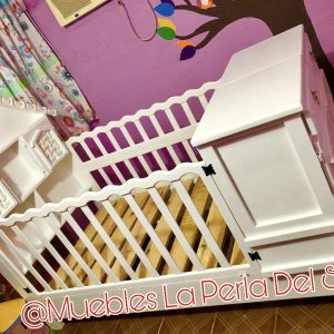 CAMA CUNA DESARMABLE. "CASITA"