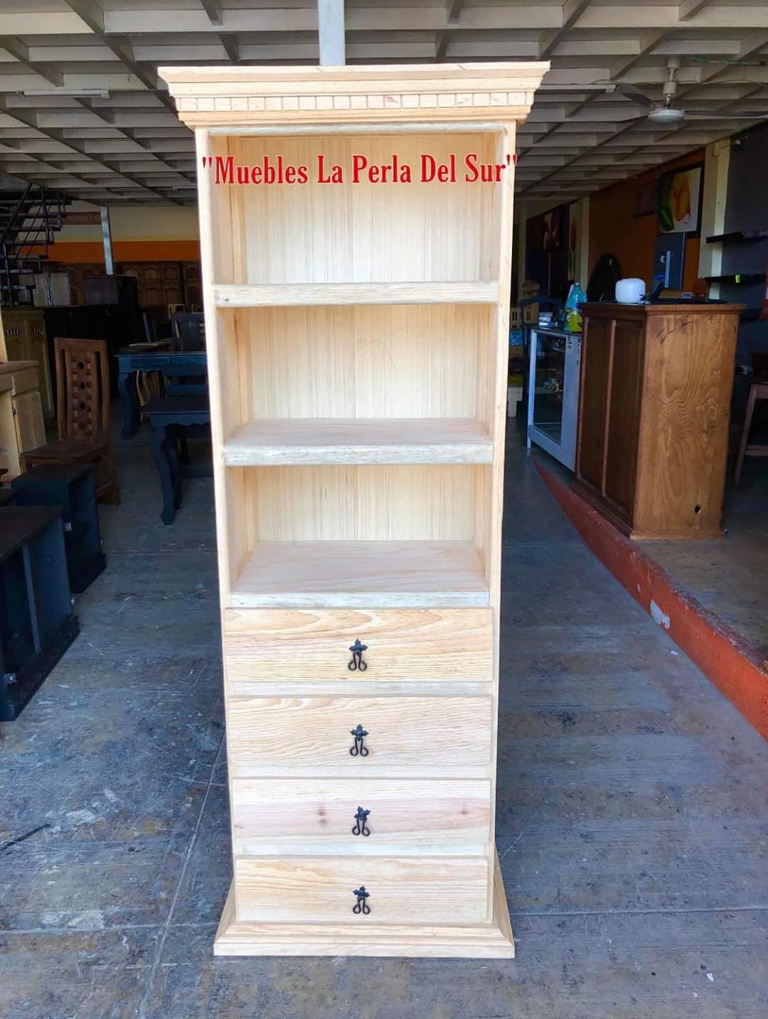 COMODA ESTILO "HOME DP" CAJONERA C/REPIZAS