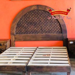 RECAMARA KING SIZE MODELO ARCO PETATIO (4 PIEZAS)
