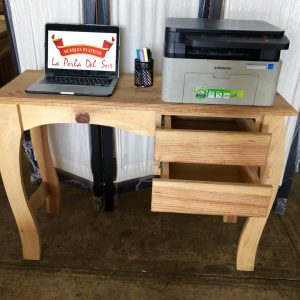 ESCRITORIO DE HABITACION, 2 CAJONES.