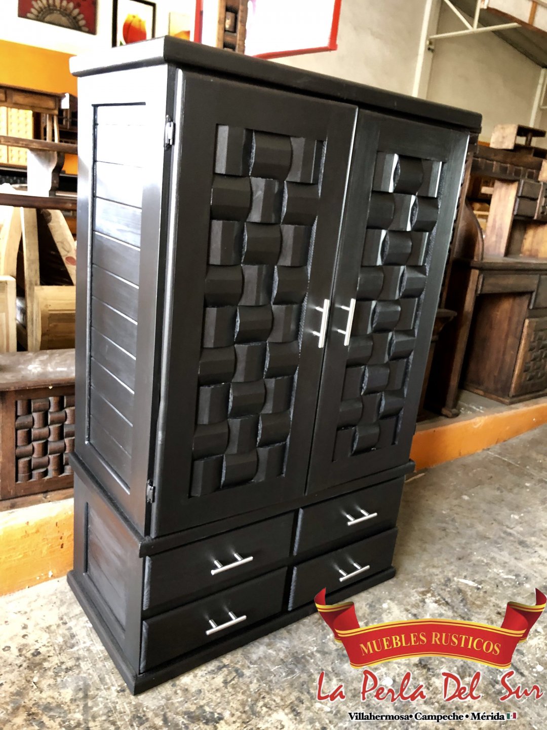 CLOSET CHICO DE 2 PUERTAS "JOSE" - Imagen 2