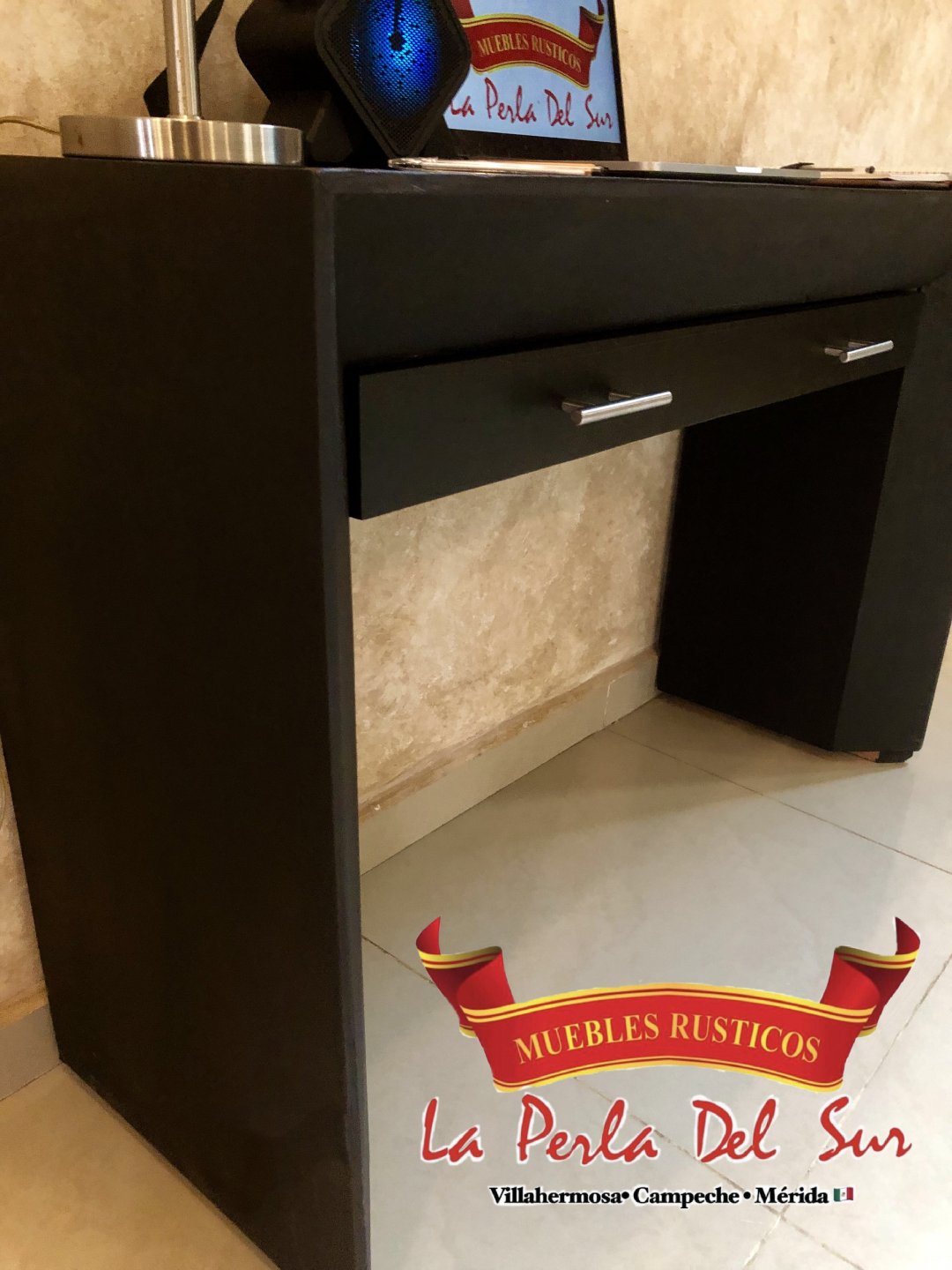 ESCRITORIO MINIMALISTA GRANDE DE 1 CAJON. - Imagen 6