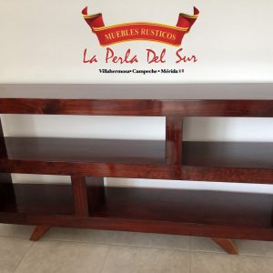 PORTA TV MINIMALISTA BARNIZADO EN ALTO BRILLO
