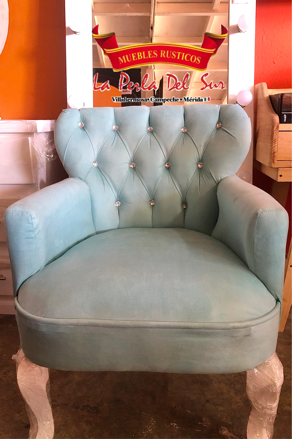 SILLÓN REYNA CAPITONEADO - Imagen 4
