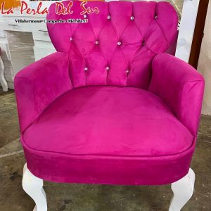 SILLÓN REYNA CAPITONEADO