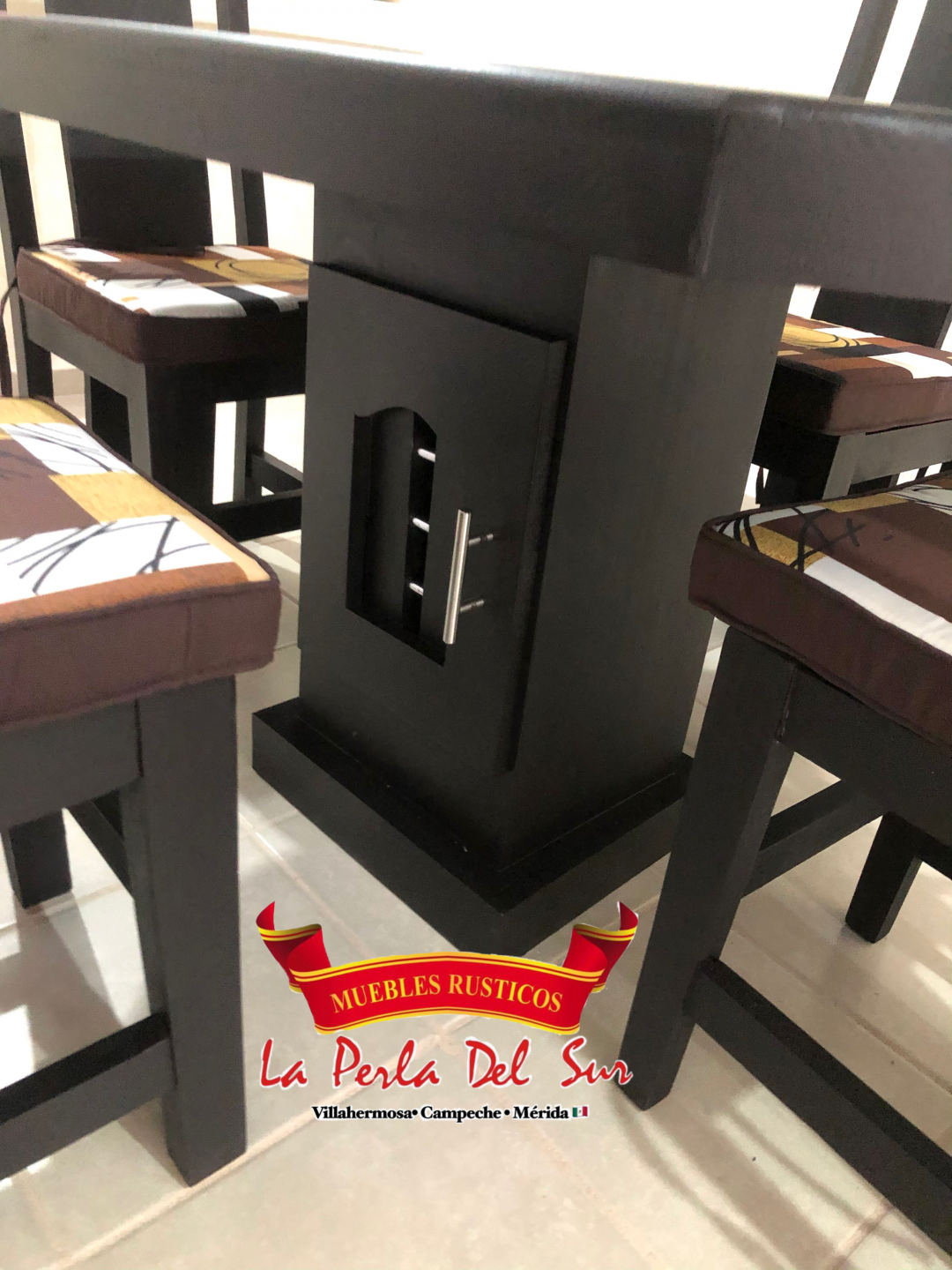 COMEDOR DE 4 SILLAS, MESA DE CUBO BASIC - Imagen 3