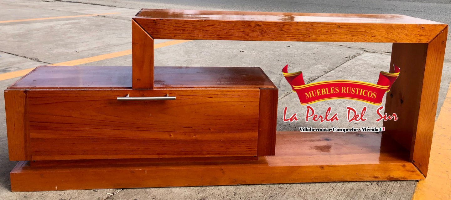 PORTA TV BARNIZADO OLMOS