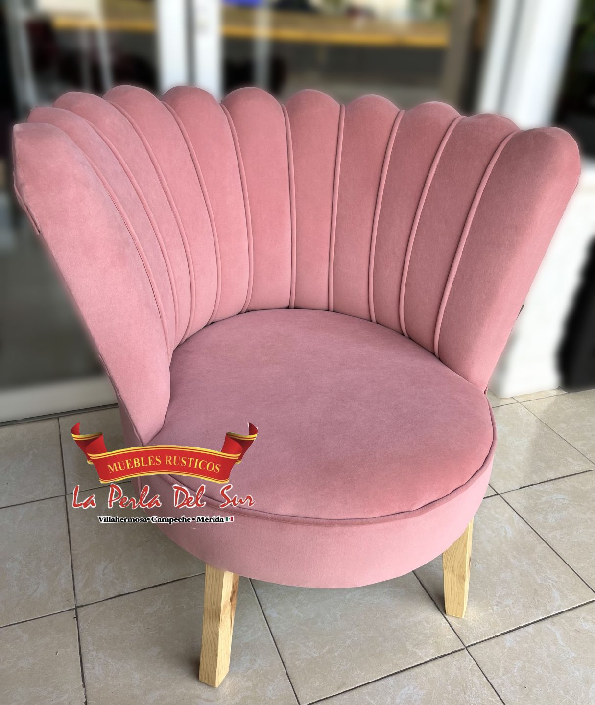 SILLON PERLA COLOR MAQUILLAJE - Imagen 3